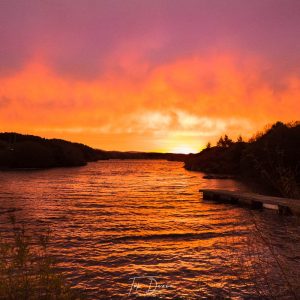 waskel lough sun rise