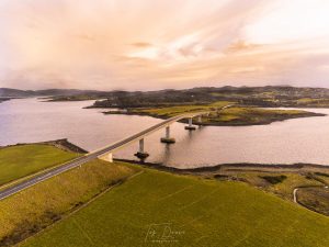 sun set on Kilroy bridge