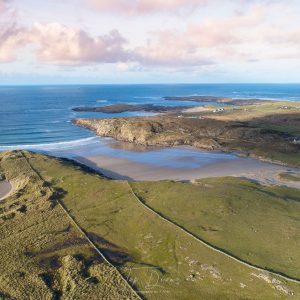 Gortnawtraw beach aerial photograph