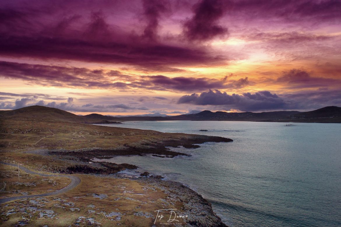 Sun Set over Mulroy Bay