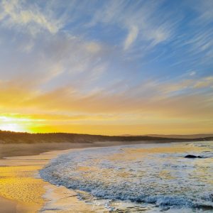 arlands beach with beautiful sunrise