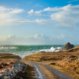 Road to An Port Pier