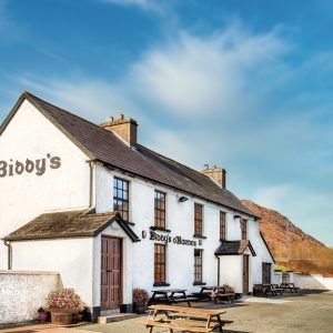 sunny day Biddy Obarnes pub