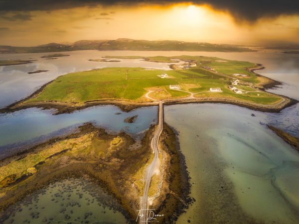 Aerial view Isle of Roy