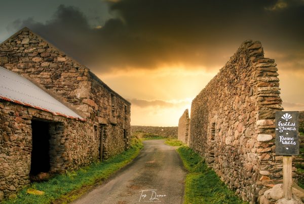 The Famine Walls in Maghery