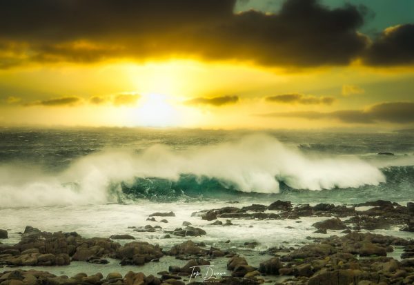 Bloody foreland sunset