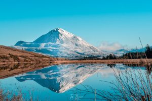 Errigal reflection in lough