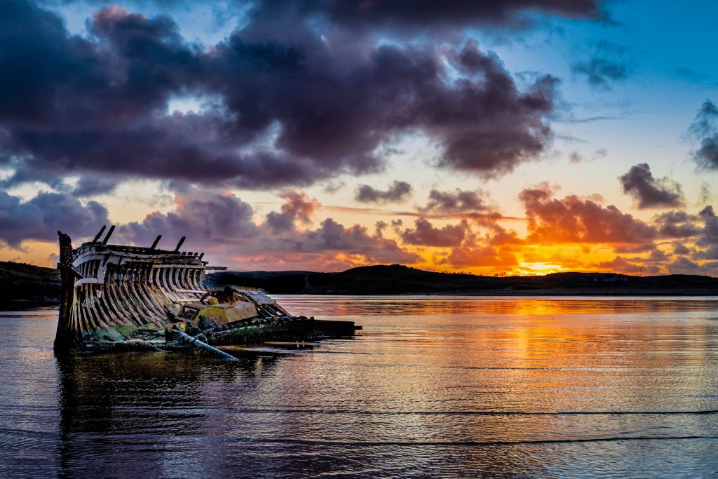 Bad-Eddie-sunset tide coming in