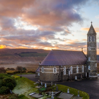 Sacred Heart Church in Dunlewy