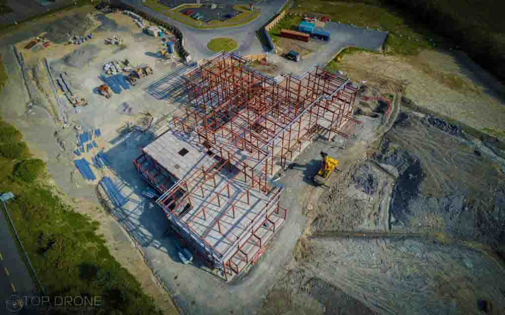 Featured image for “Construction Progression Using Drones”
