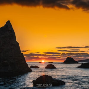 Crohy Head Sea Arch sun set