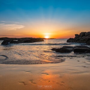 Another mesmerising sunset at The Arlands Beach.