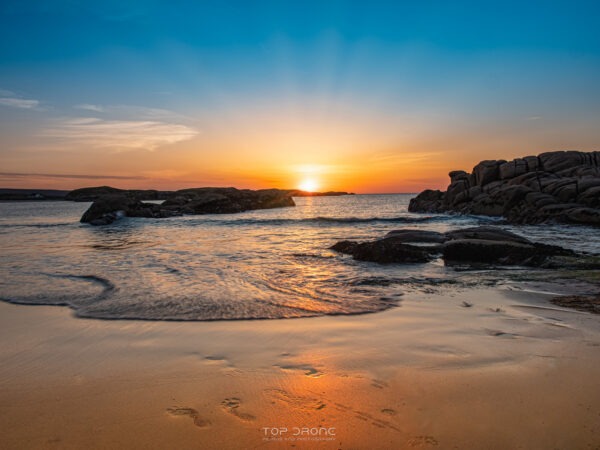 Another mesmerising sunset at The Arlands Beach.