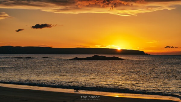 Arranmore Island sunset in Donegal