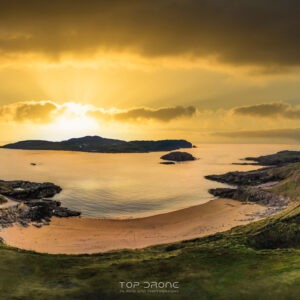 Owey Island from Cruit Island Golf Club