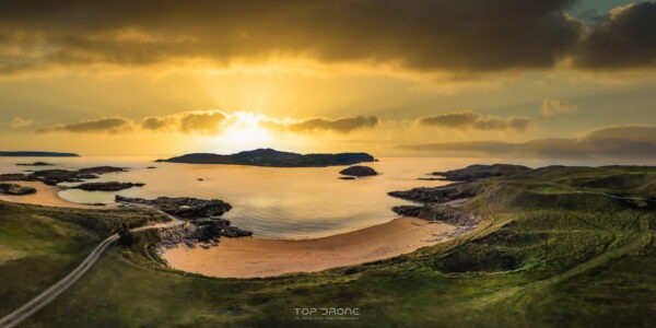 Owey Island from Cruit Island Golf Club