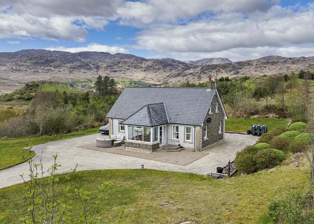 Real Estate Drone Photo at lough eske