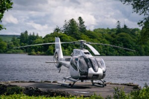 Silver Helicopter airbus H130