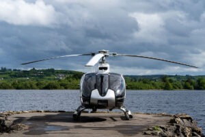 Silver Helicopter airbus H130
