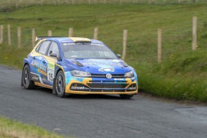 VW Polo rally car at downings